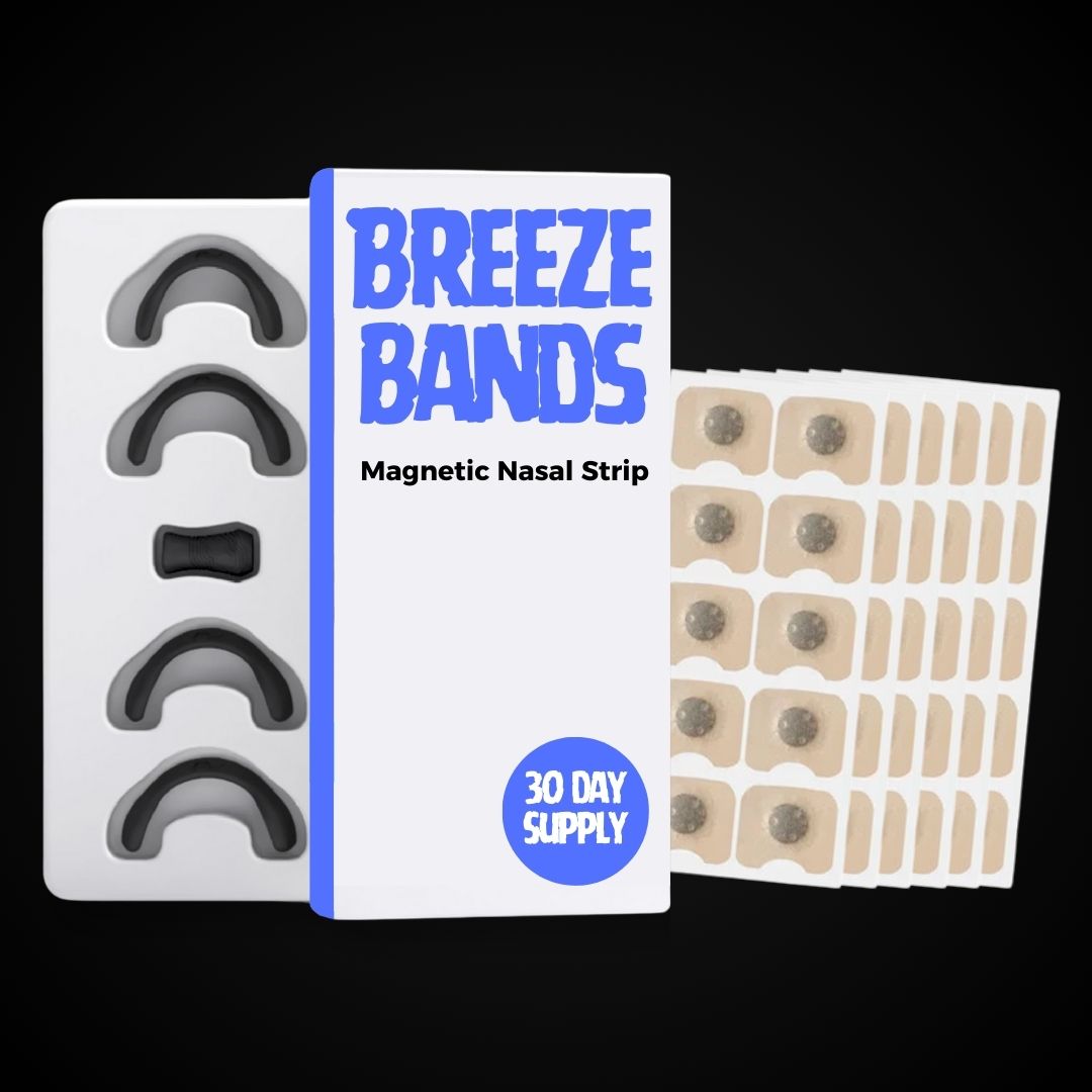 BreezeBands™ Magnetic Nasal Strips
