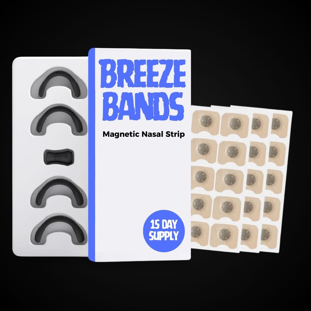 BreezeBands™ Magnetic Nasal Strips