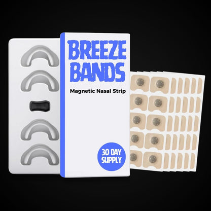 BreezeBands™ Magnetic Nasal Strips