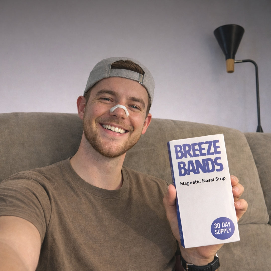 BreezeBands Magnetic Nasal Strips