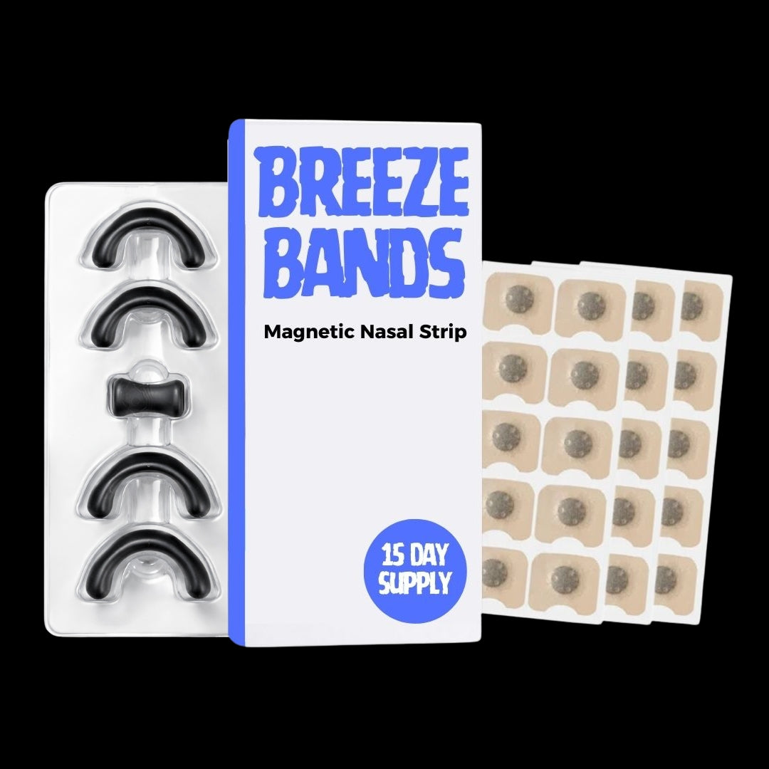 BreezeBands Magnetic Nasal Strips