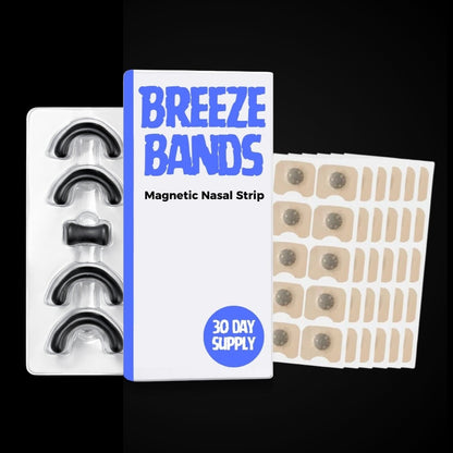 BreezeBands Magnetic Nasal Strips