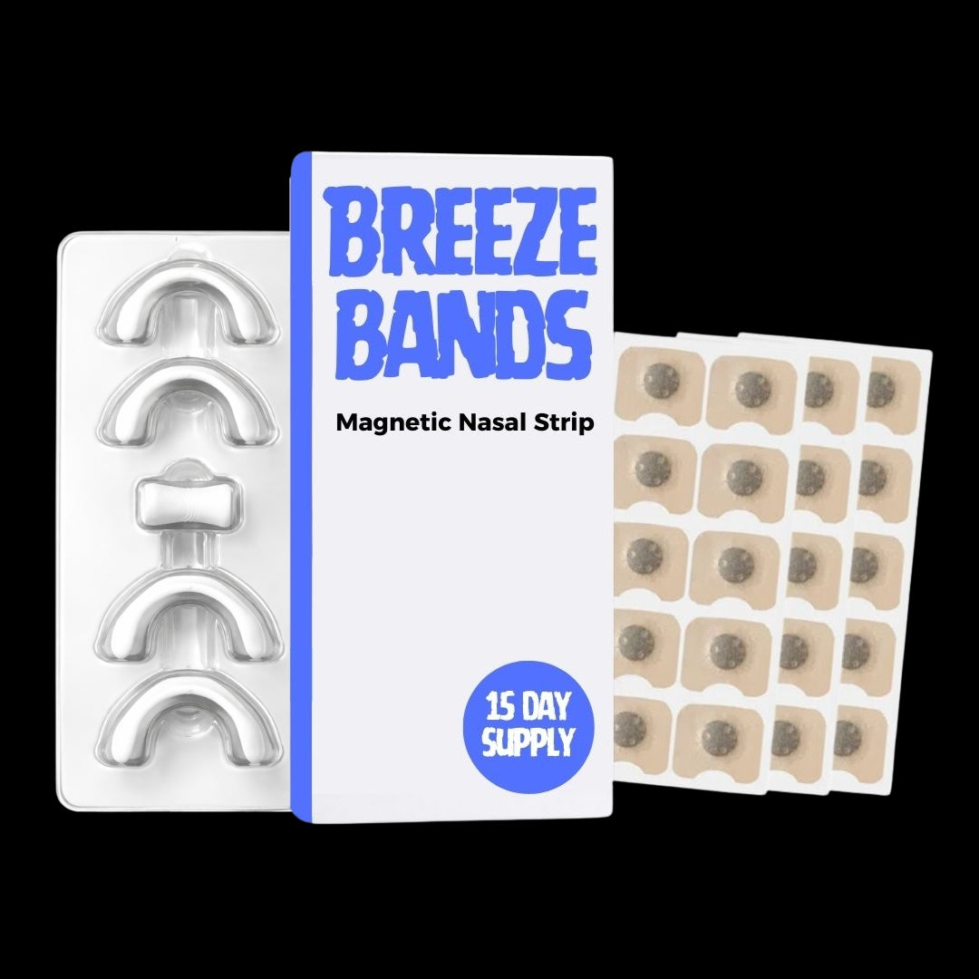BreezeBands Magnetic Nasal Strips