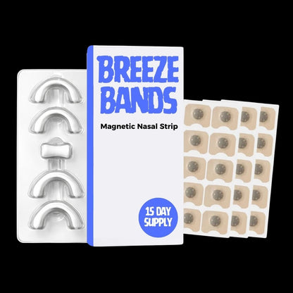 BreezeBands Magnetic Nasal Strips